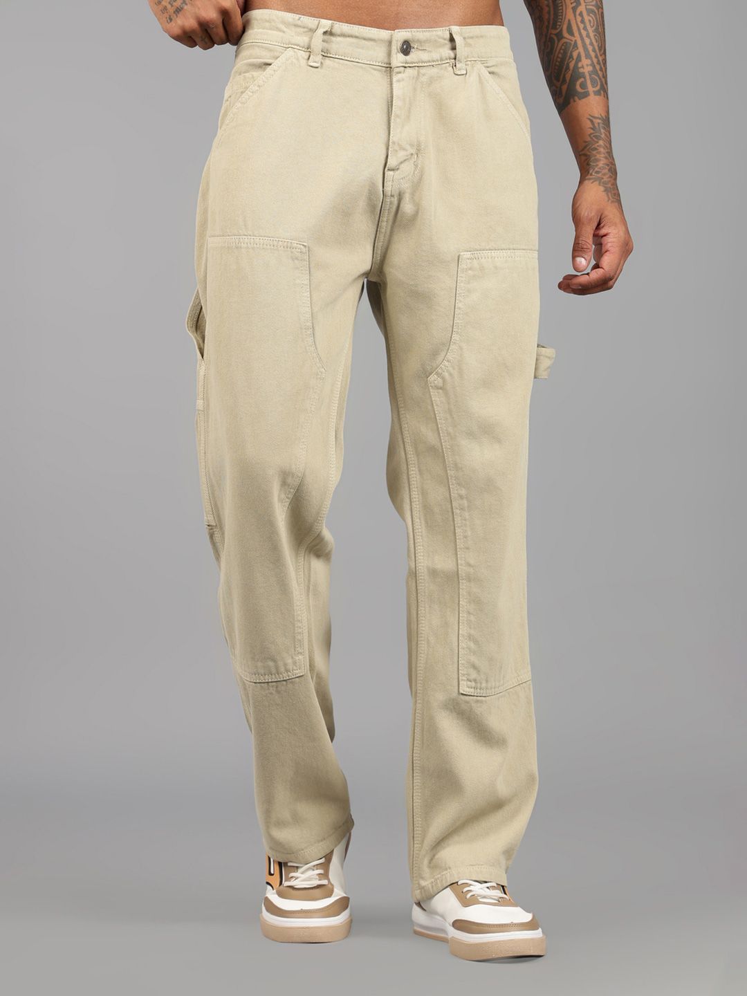 FOUL CHILD Men's High Rise Carpenter Jeans