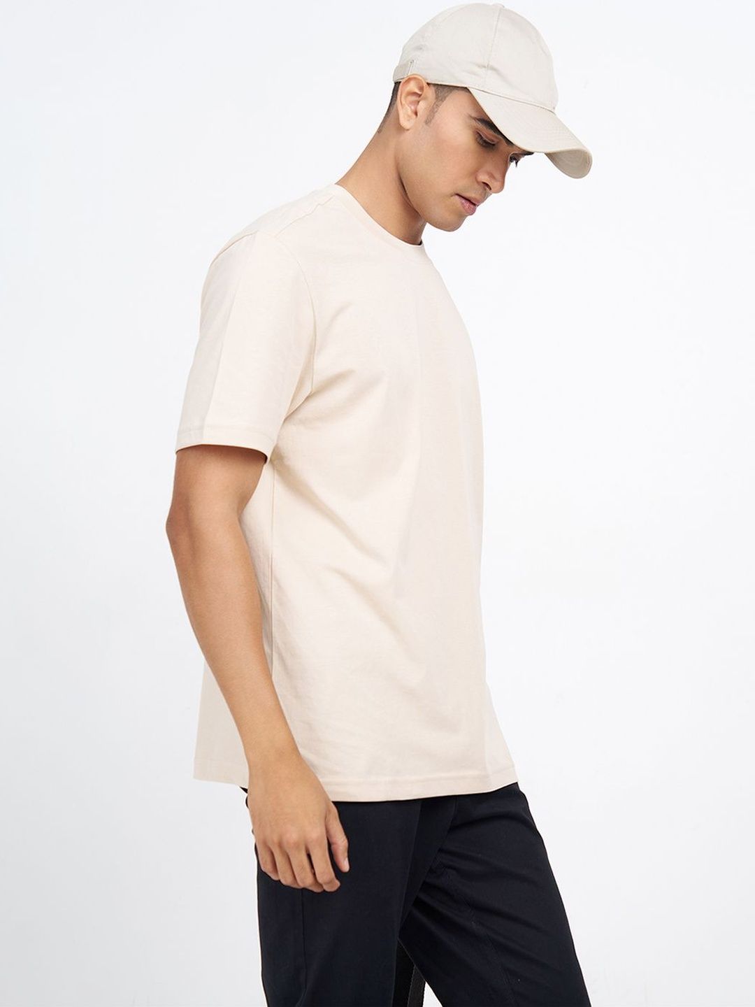 Peregrine by Pantaloons Men Slim Fit T-shirt