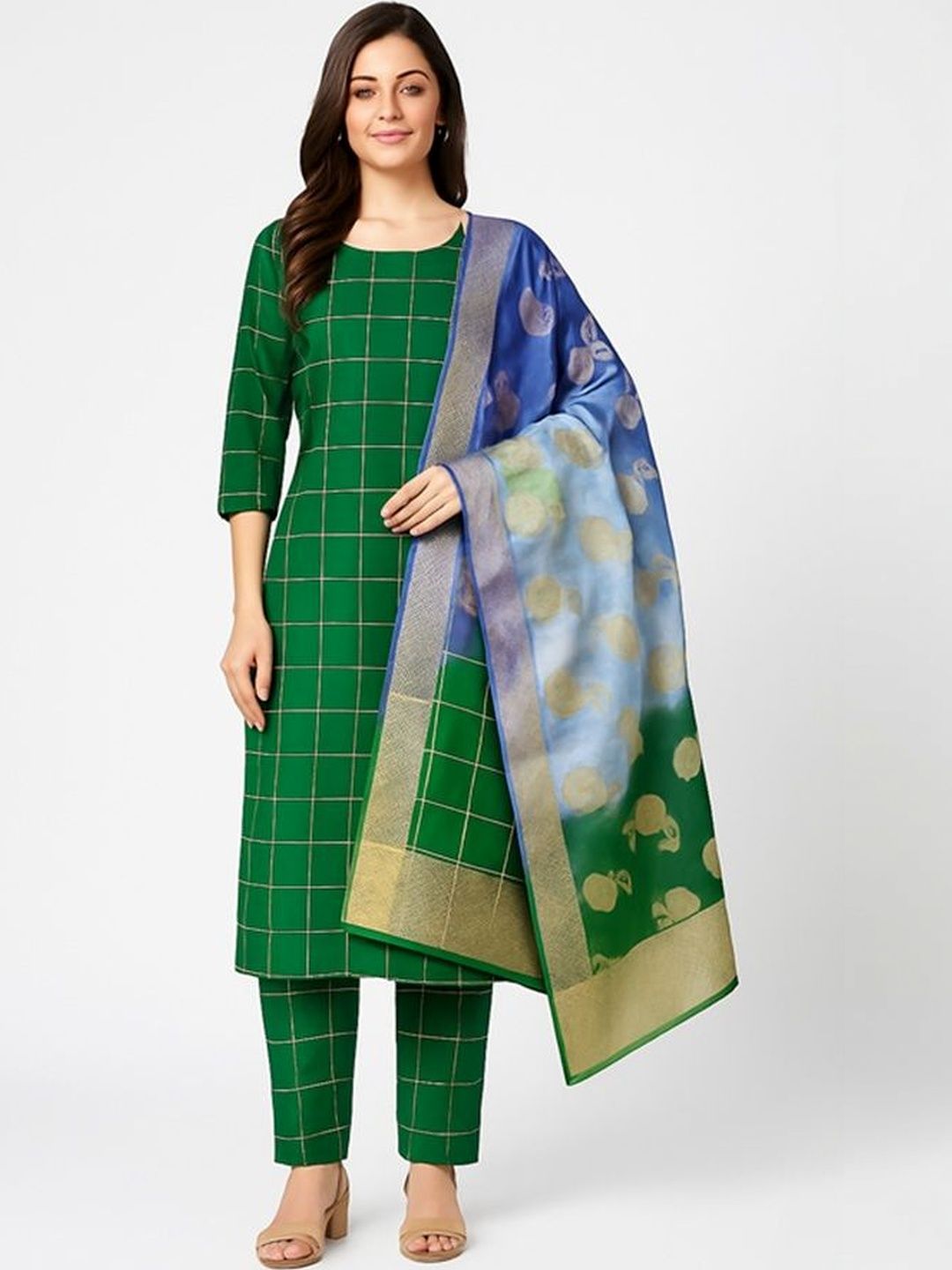 Leheriya Unstitched Dress Material