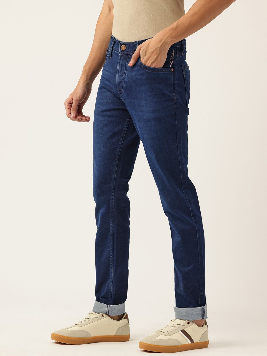 Integriti   Skinny Fit Mid-Rise Light Fade Stretchable Jeans