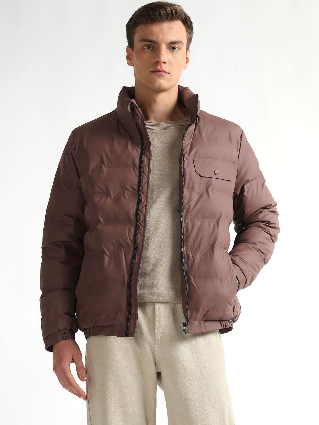 Arrow New York Men Padded Jacket