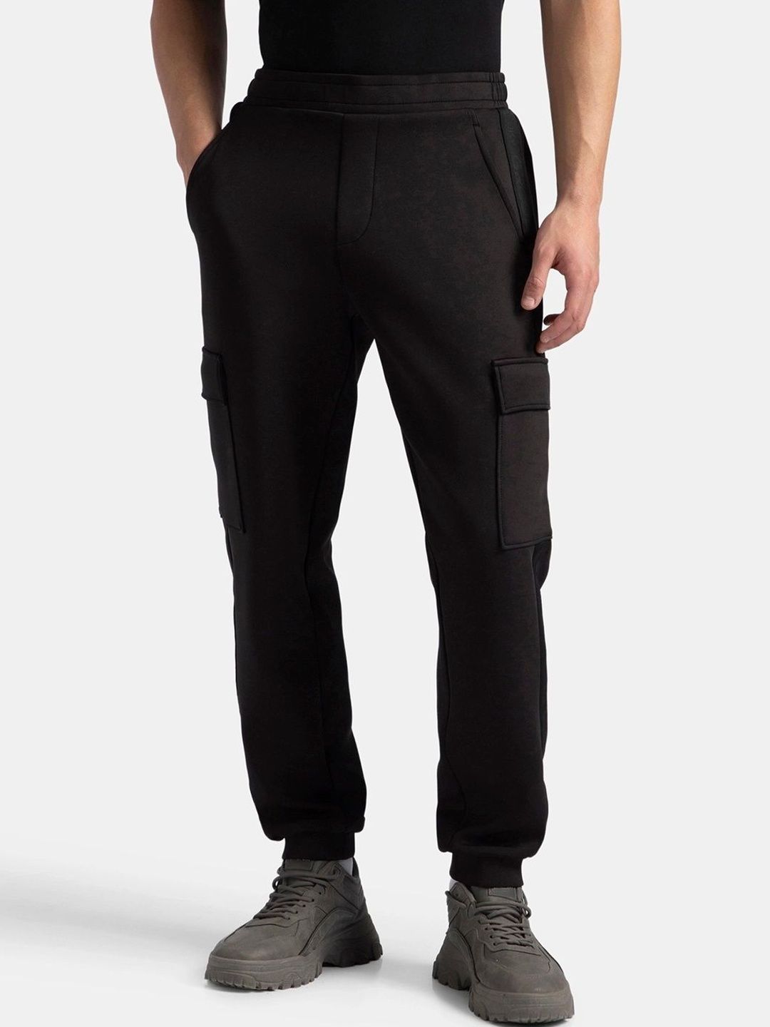 メンズウェア COTTON TRACK JOGGER PANTS M Buy Jockey Groove Microfiber Cotton Blend Elastane Stretch Regular