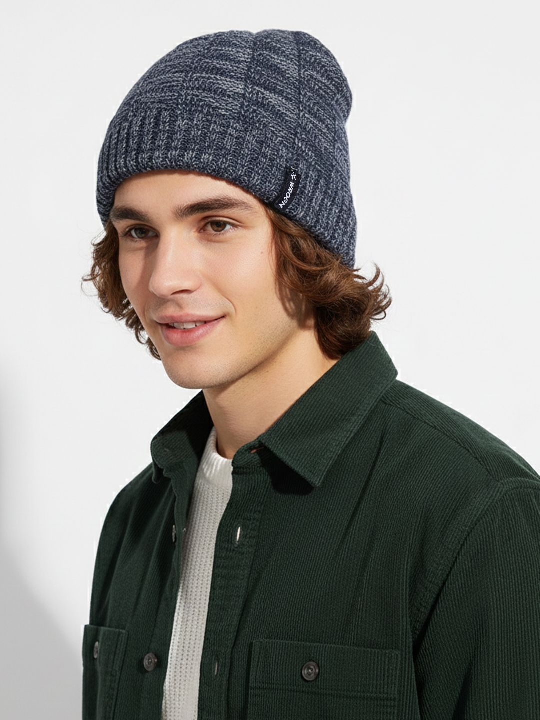 WROGN Unisex Knitted Long Beanie