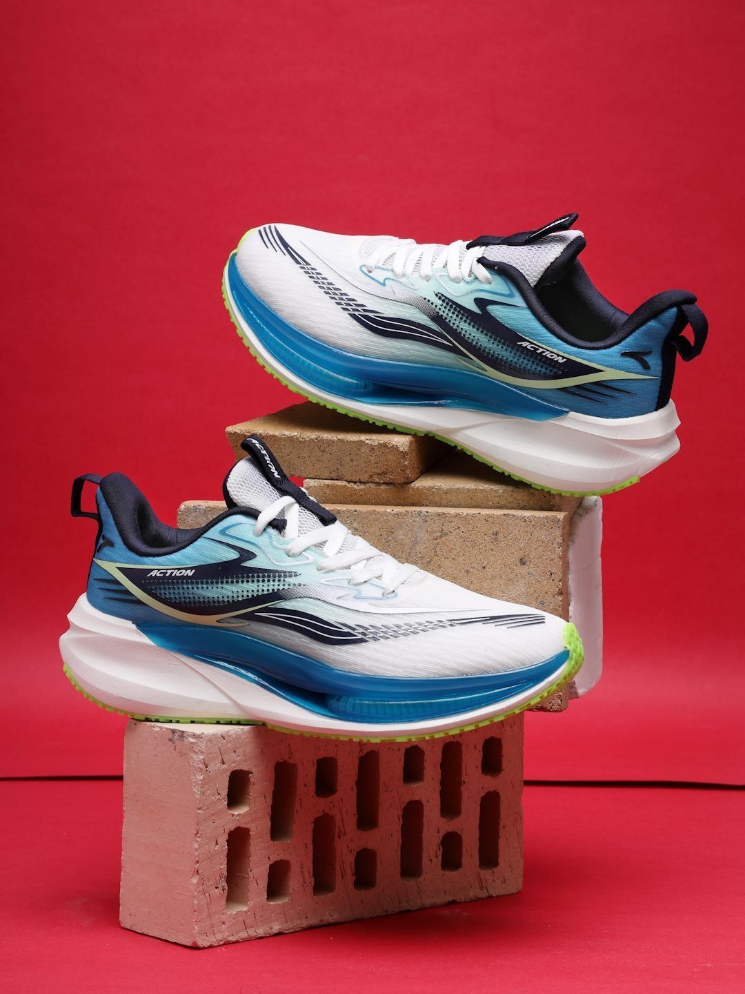 Action Men Mesh Running Non-Marking Shoes