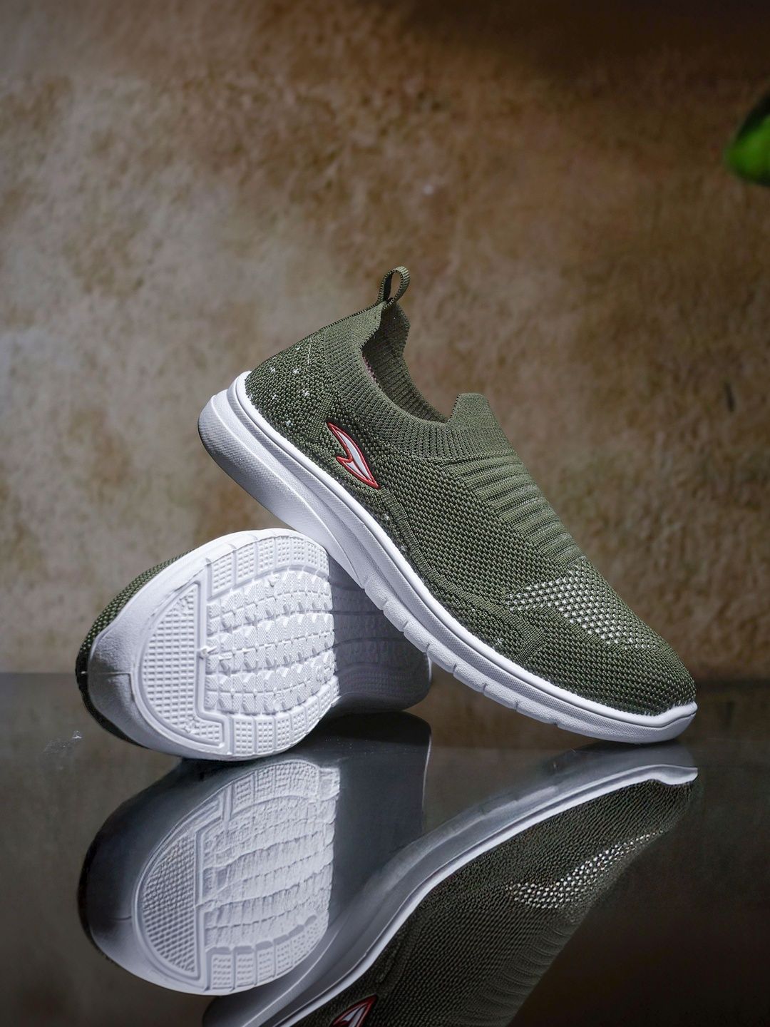 ASIAN Women Textured Slip-On Sneakers