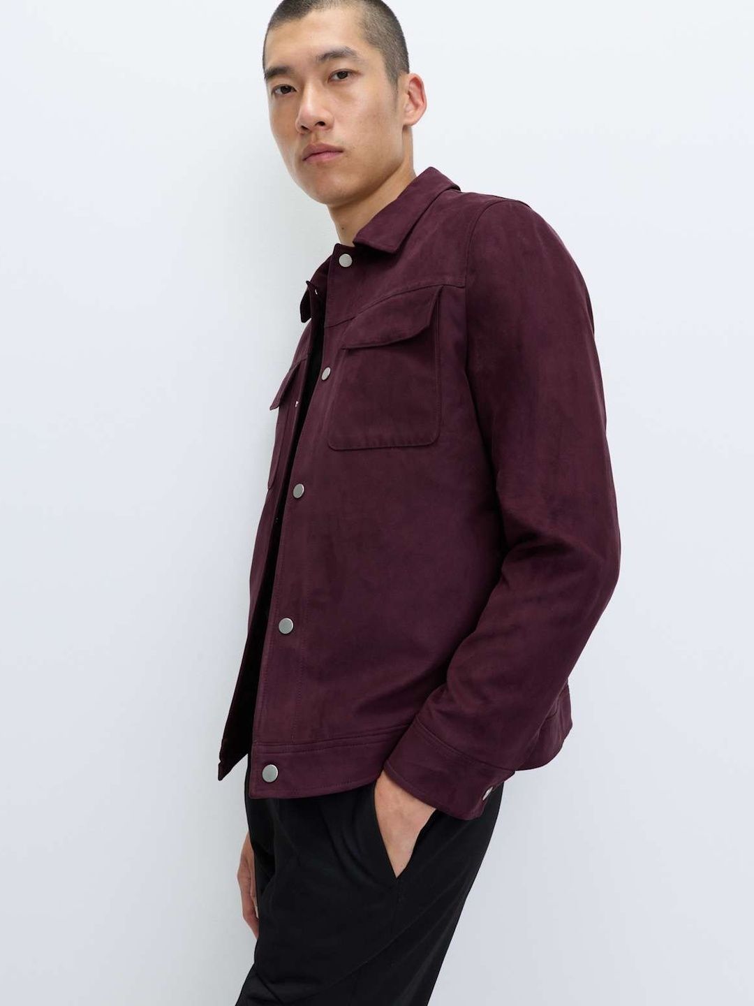 Marks & Spencer Faux Suede Trucker Jacket