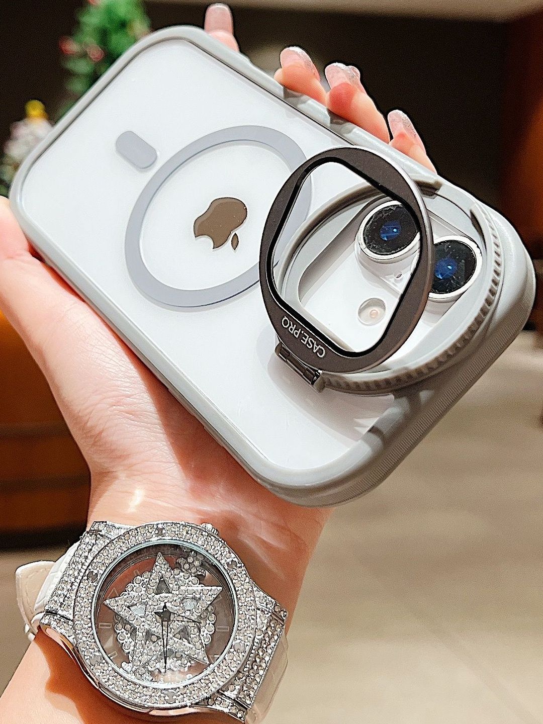 Luxury Kase Solid Printed iPhone 17 Back Case Mobile Accessories