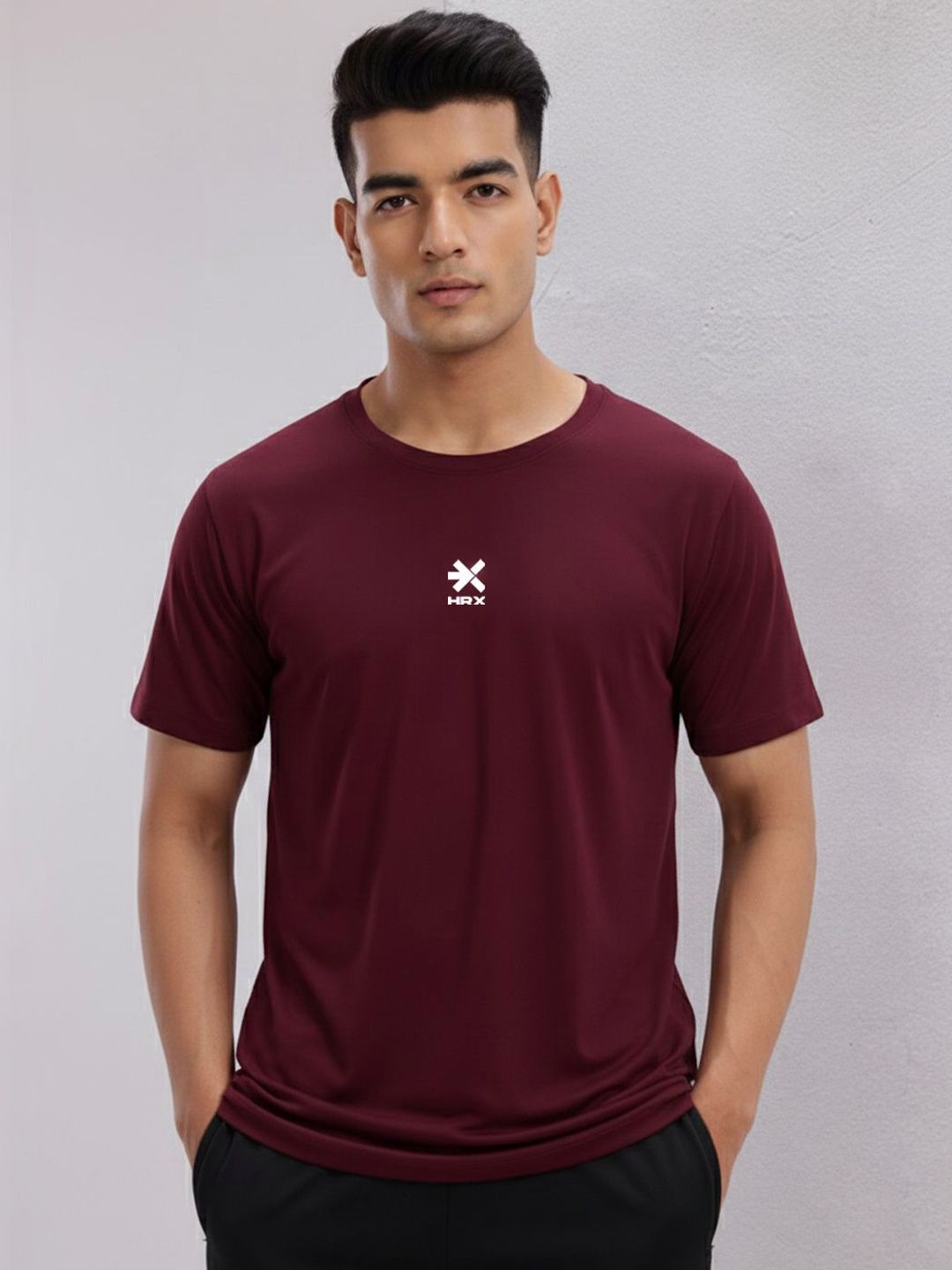HRX by Hrithik Roshan Men Brand Logo Printed 1 T-shirt