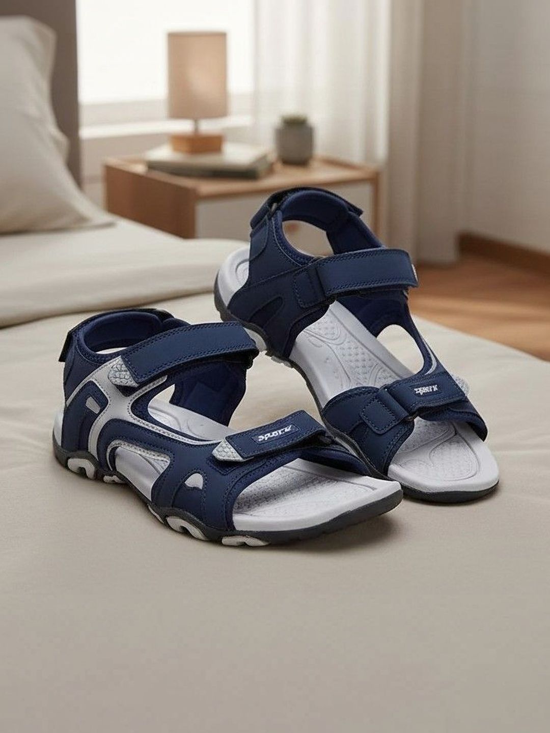 Sparx Men Leather Sandals