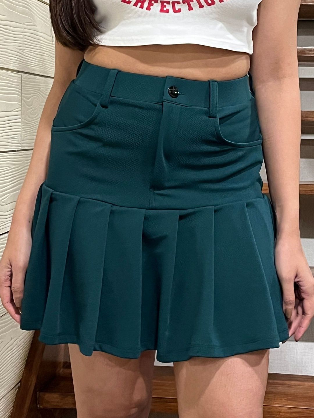 BAESD Flared Mini Skirt