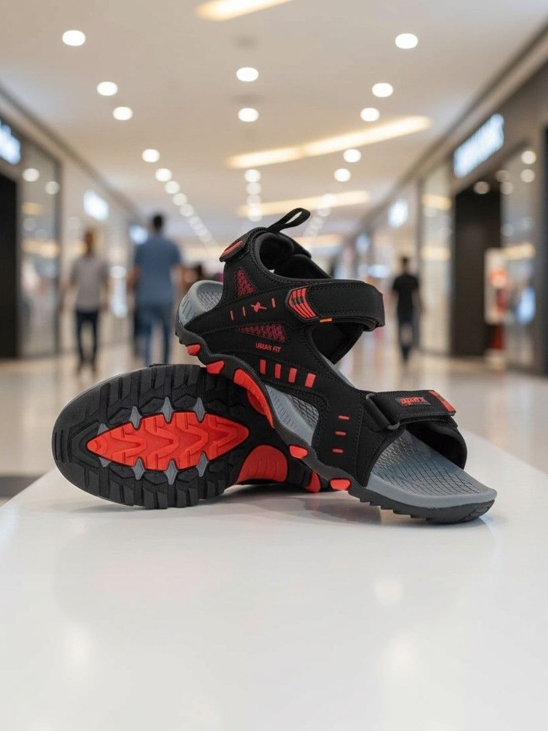 Sparx Men Leather Sandals