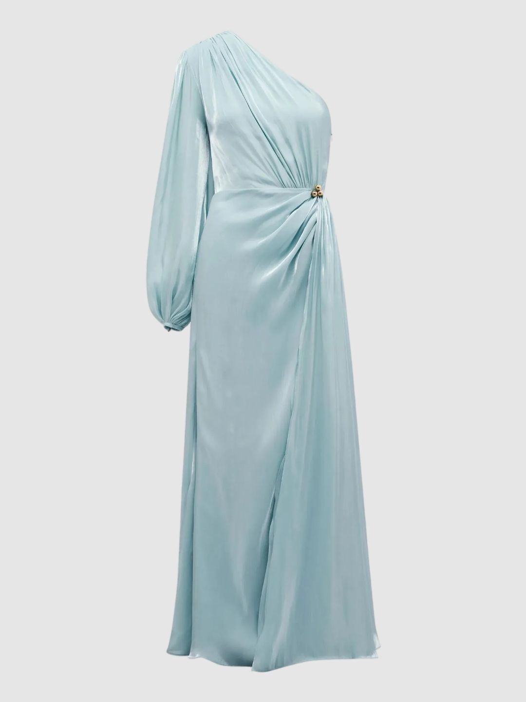 Puff Sleeve Maxi Dress