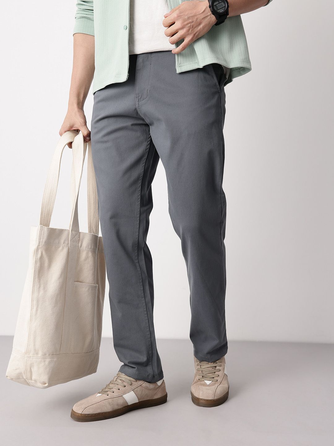 Mast & Harbour Men Chinos Trousers