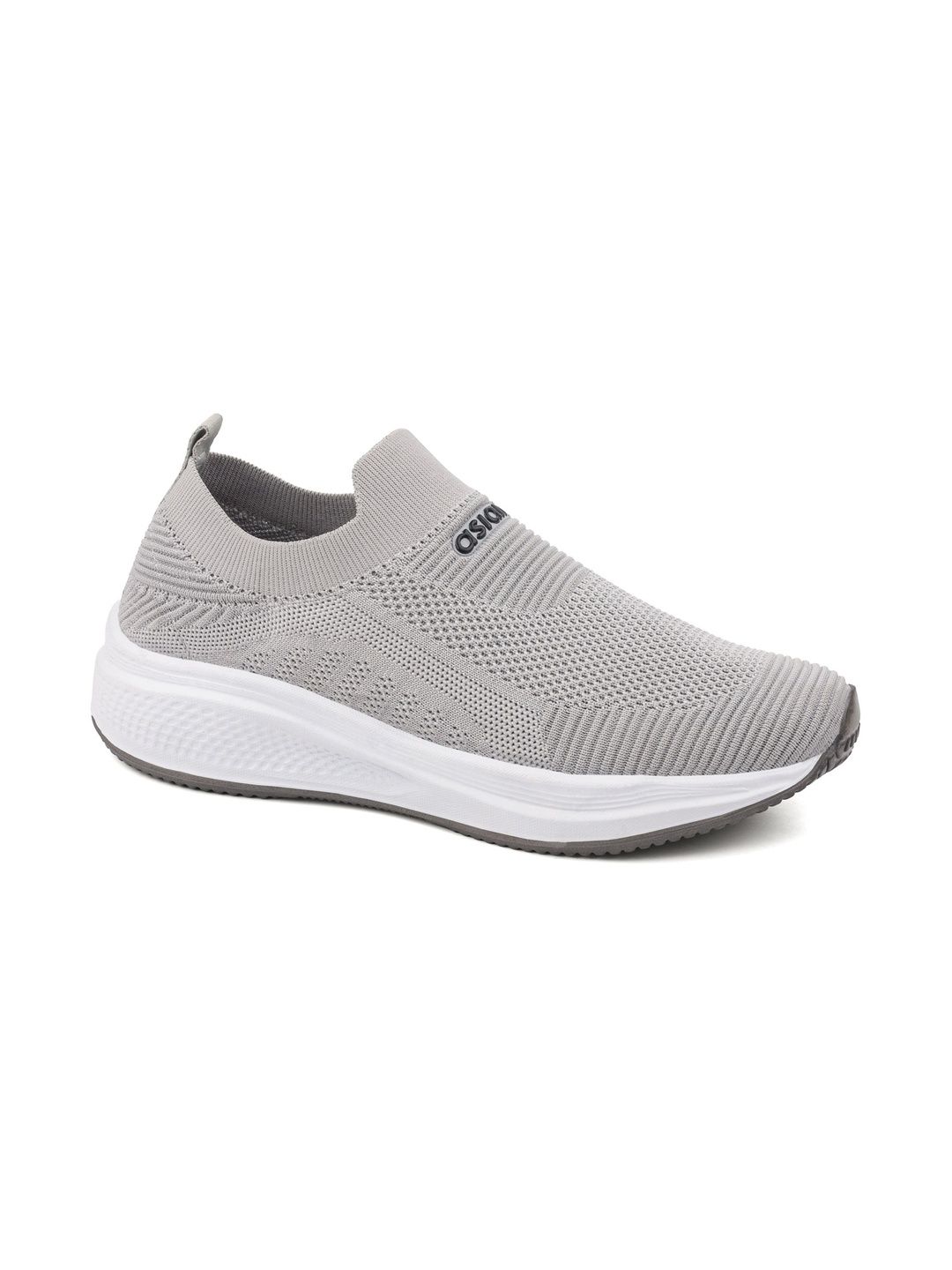 ASIAN Men Textured Slip-On Sneakers