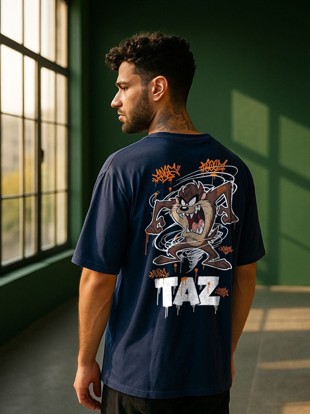 BDSQUARE Men Madagascar Printed T-shirt