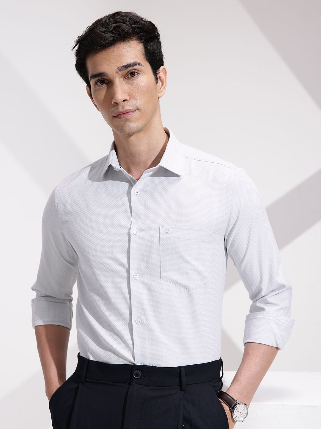 INVICTUS Men Slim Fit Formal Shirt