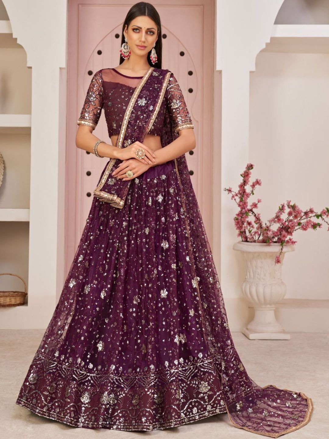 Ethniqlo Embroidered Lehenga Choli