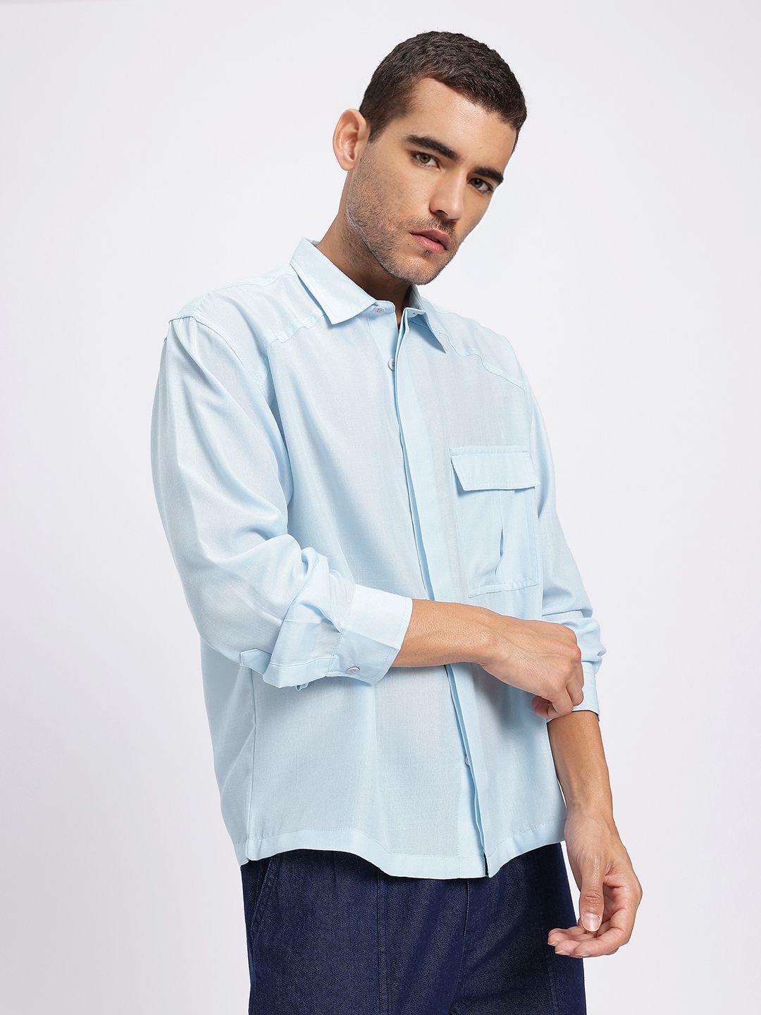 glitchez Loose Boxy Fit Shirt