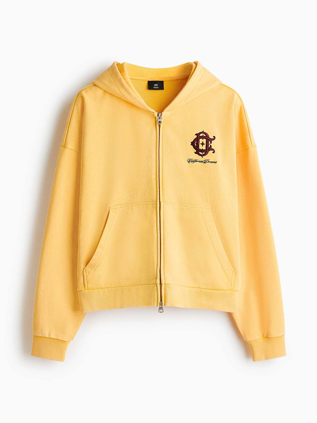 Buy H&M Oversized Fit Boxy Zip-Through Hoodie - Sweatshirts for
