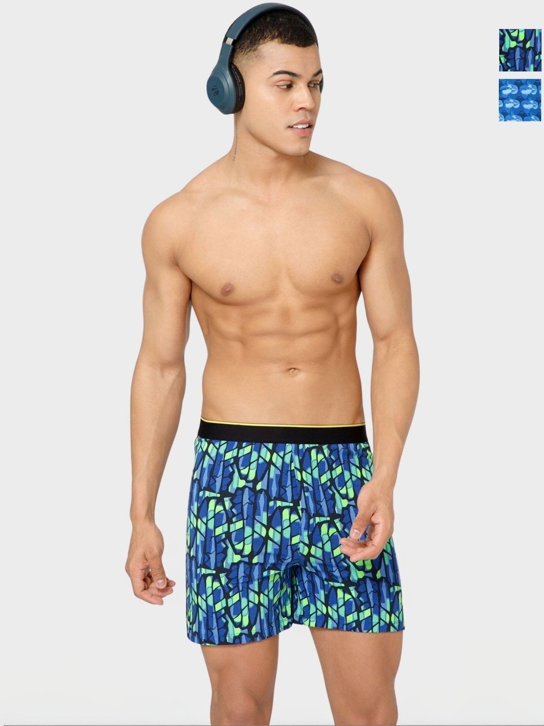 bummer Pack of 2 Printed Boxers