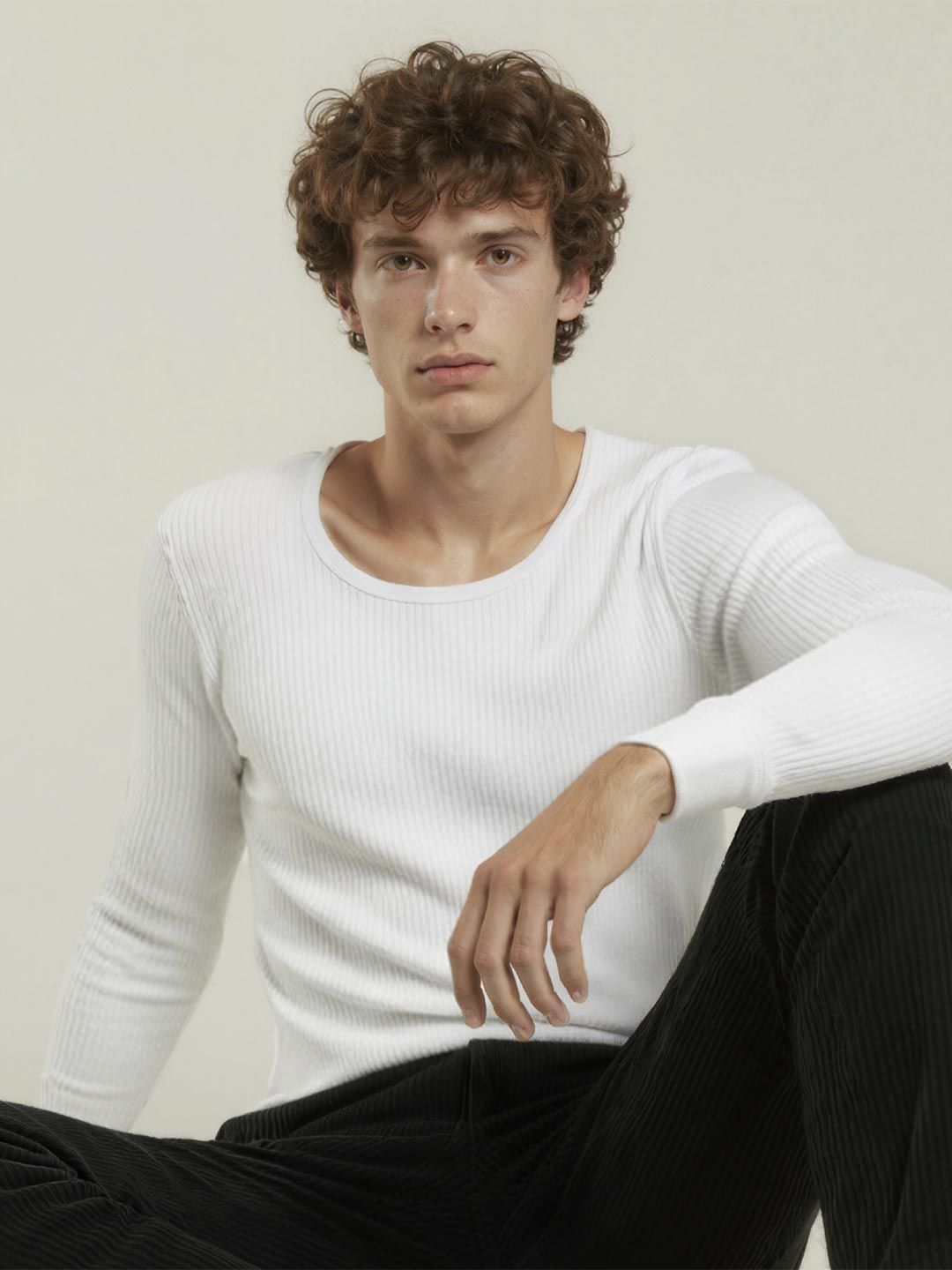 DAMENSCH Men Round Neck Long Sleeve Thermal Top
