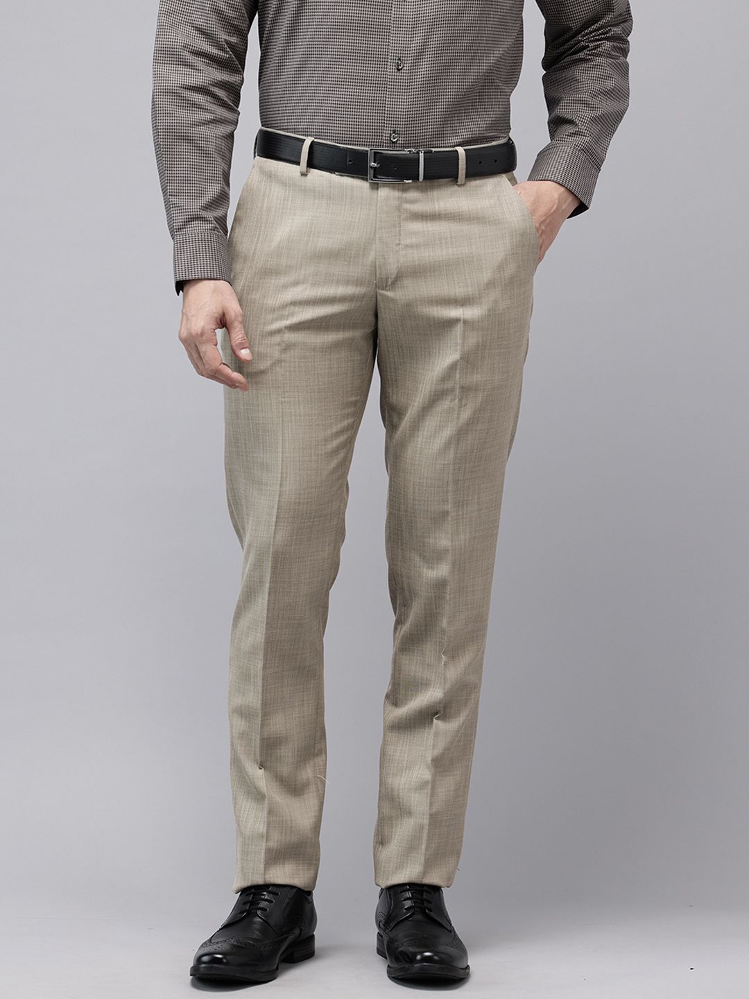 Arrow Men Tailored Fit Formal Trousers