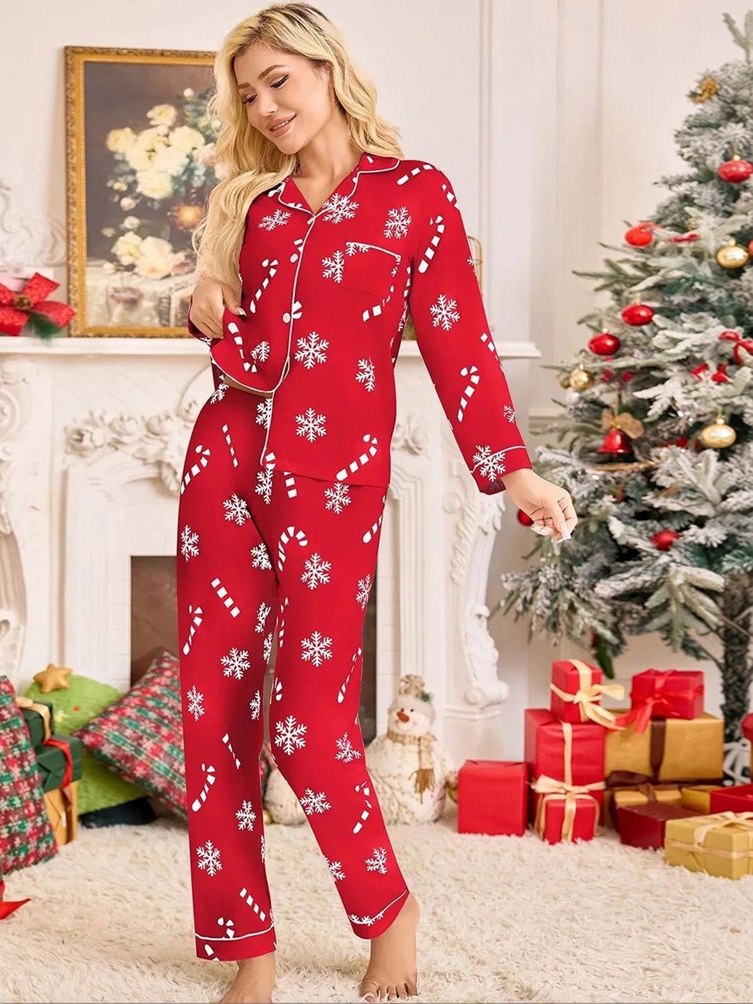 Little Surprise Box LLP Unisex Printed Night suit