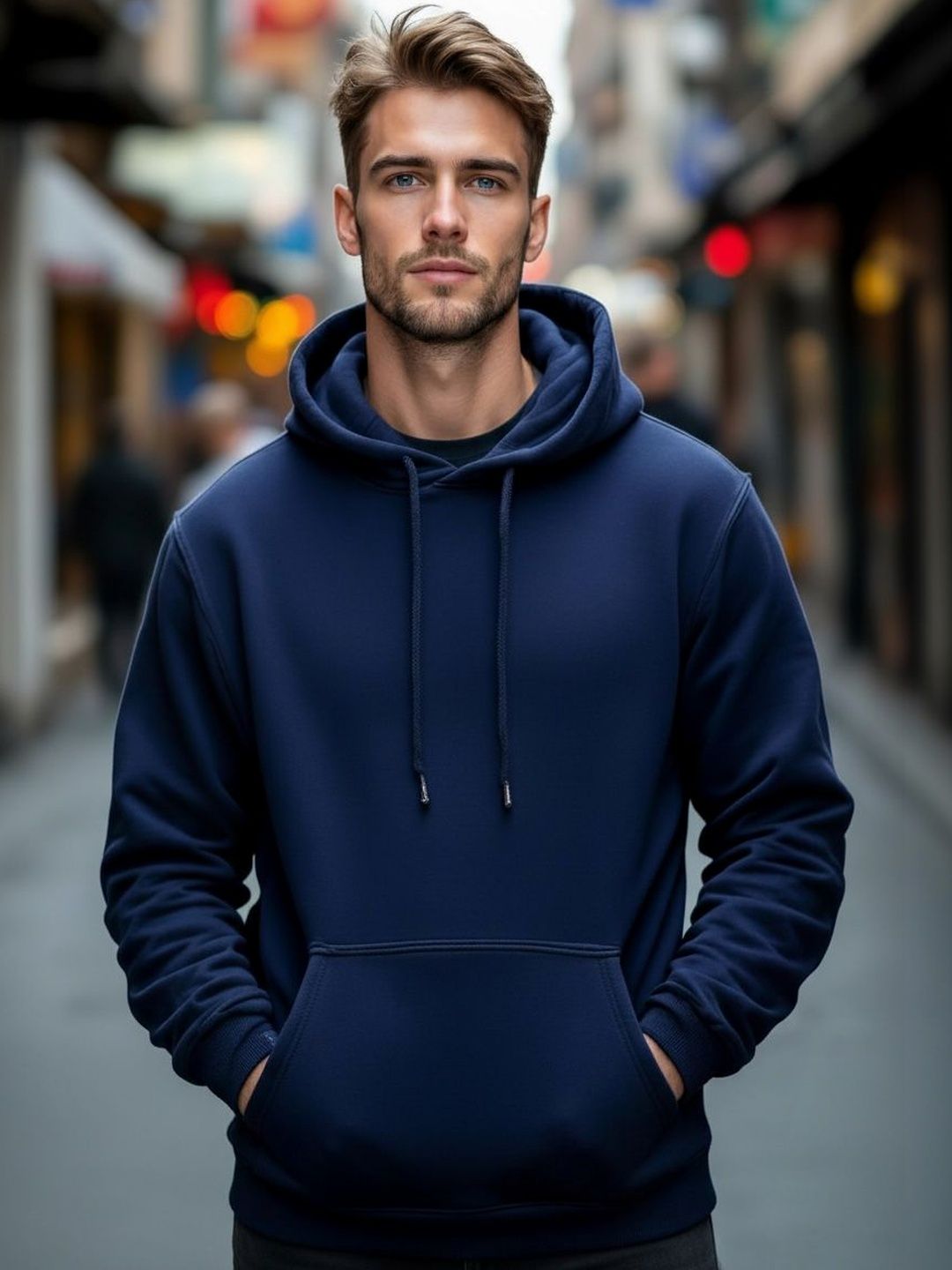 Moda Rapido Men Hooded Sweatshirt