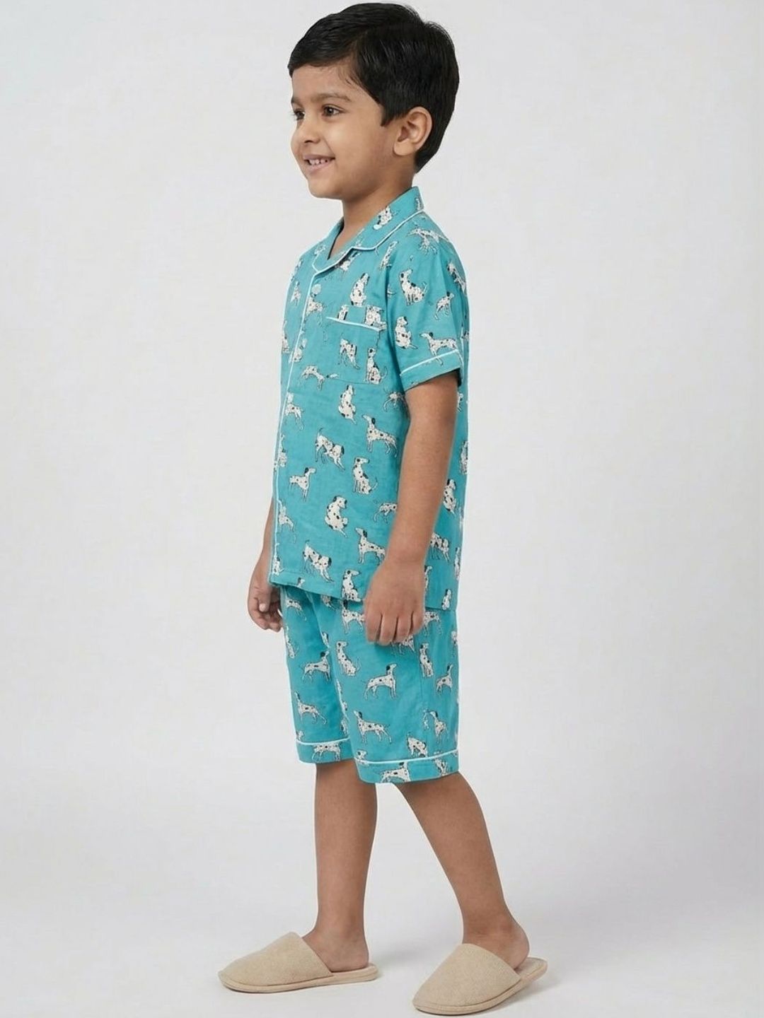 Biglilpeople Unisex Kids Printed Night suit