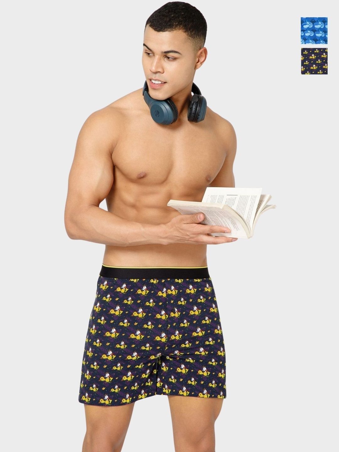 bummer Pack of 2 Printed Boxers