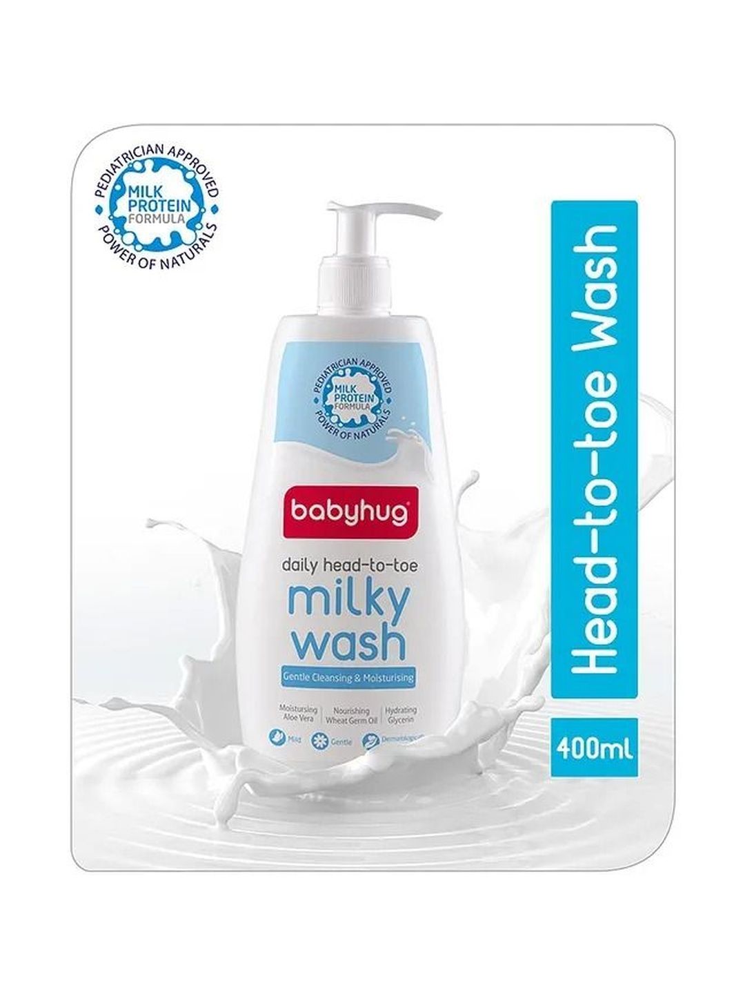 Babyhug Milk Protein Milk Wash- 400 ml