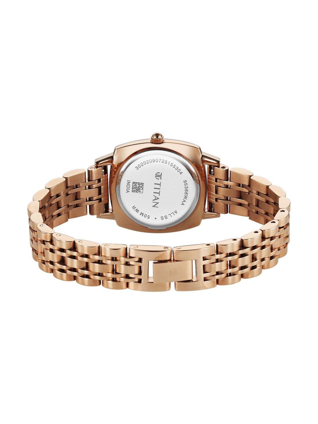 Dial & Stainless Steel Bracelet Style Straps Analogue Watch 95366WM01