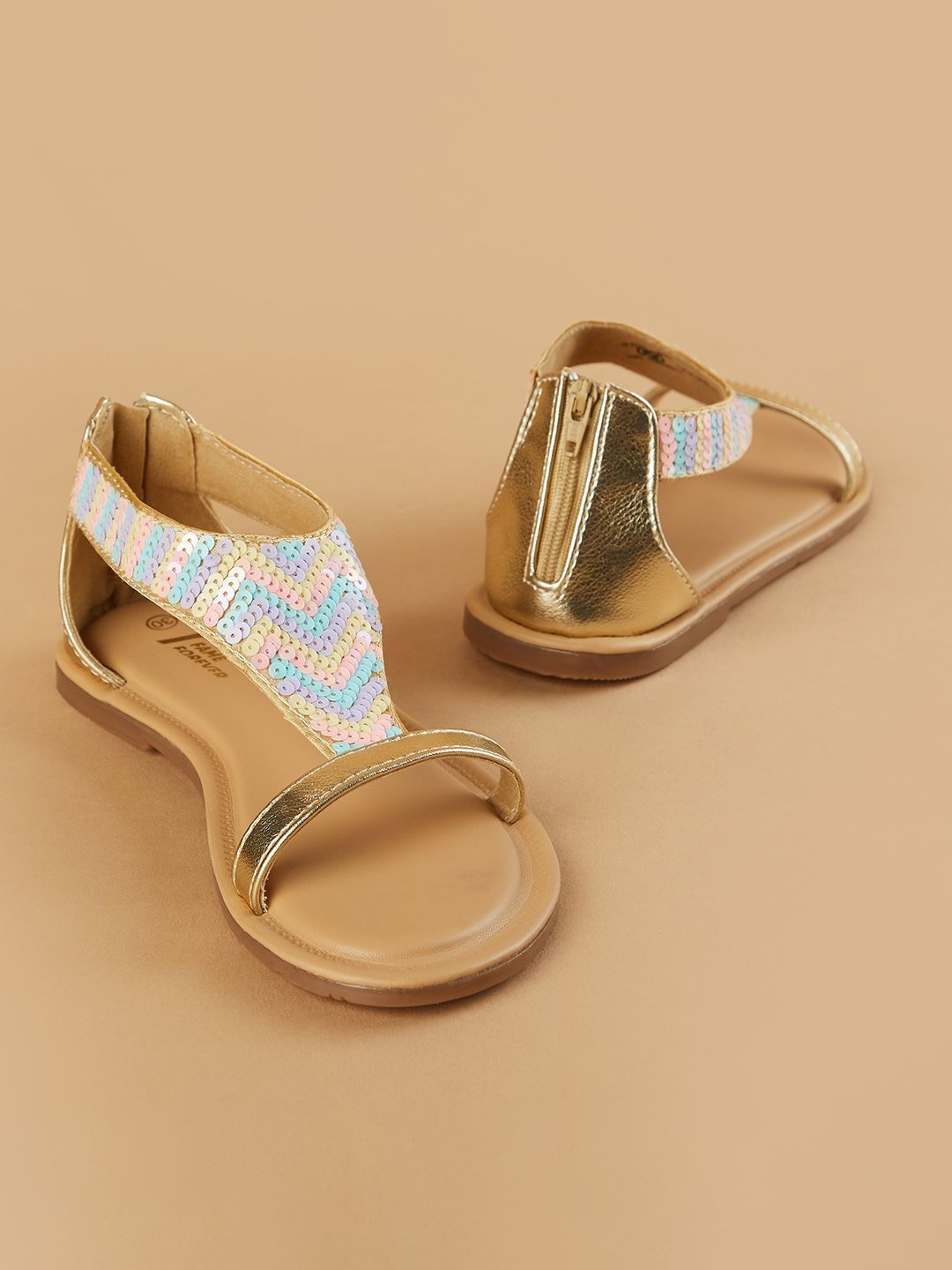 Fame Forever by Lifestyle Girls PU Gladiators Sandals