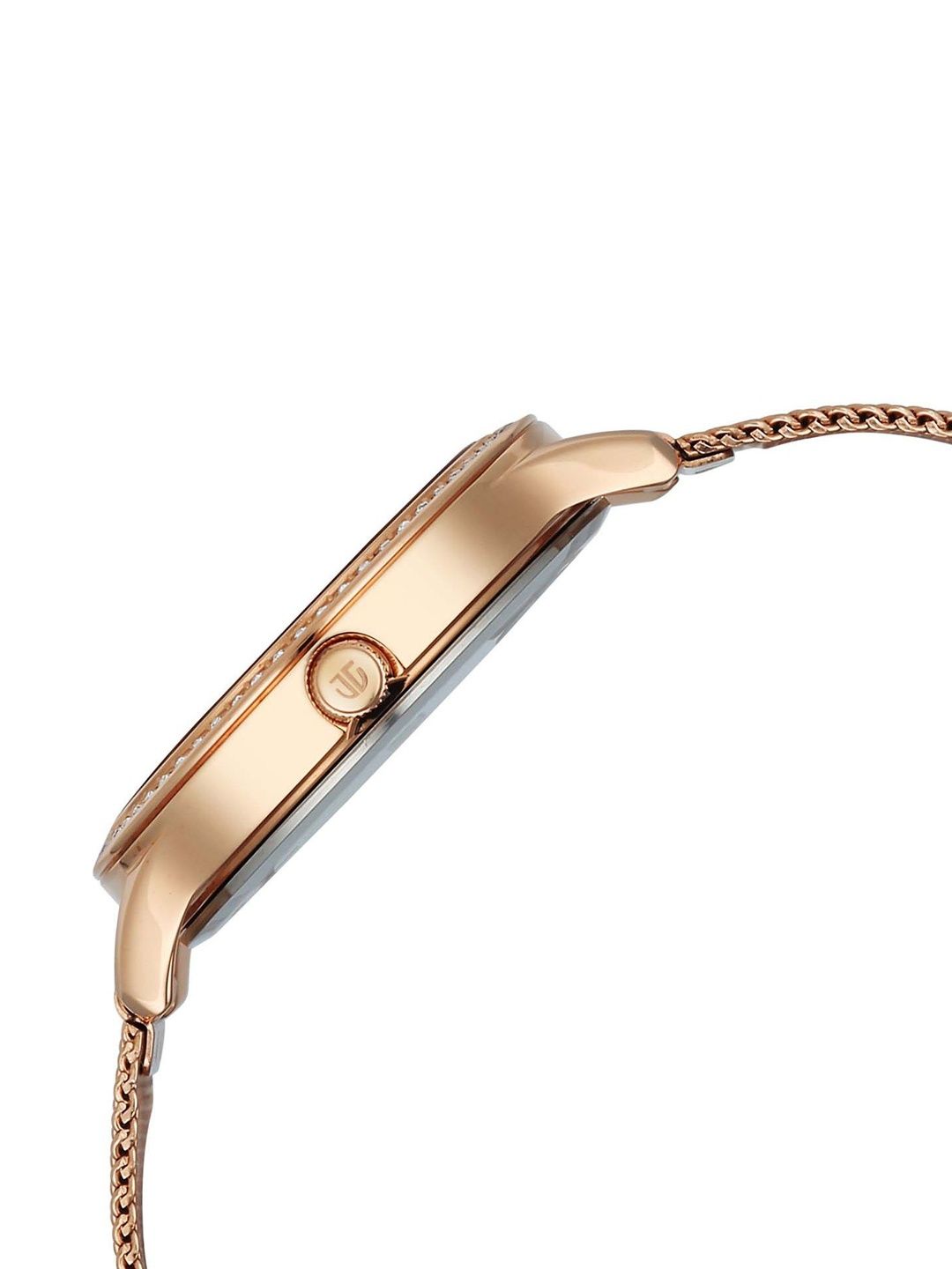 Brass Dial & Stainless Steel Straps Analogue Watch 2634WM06