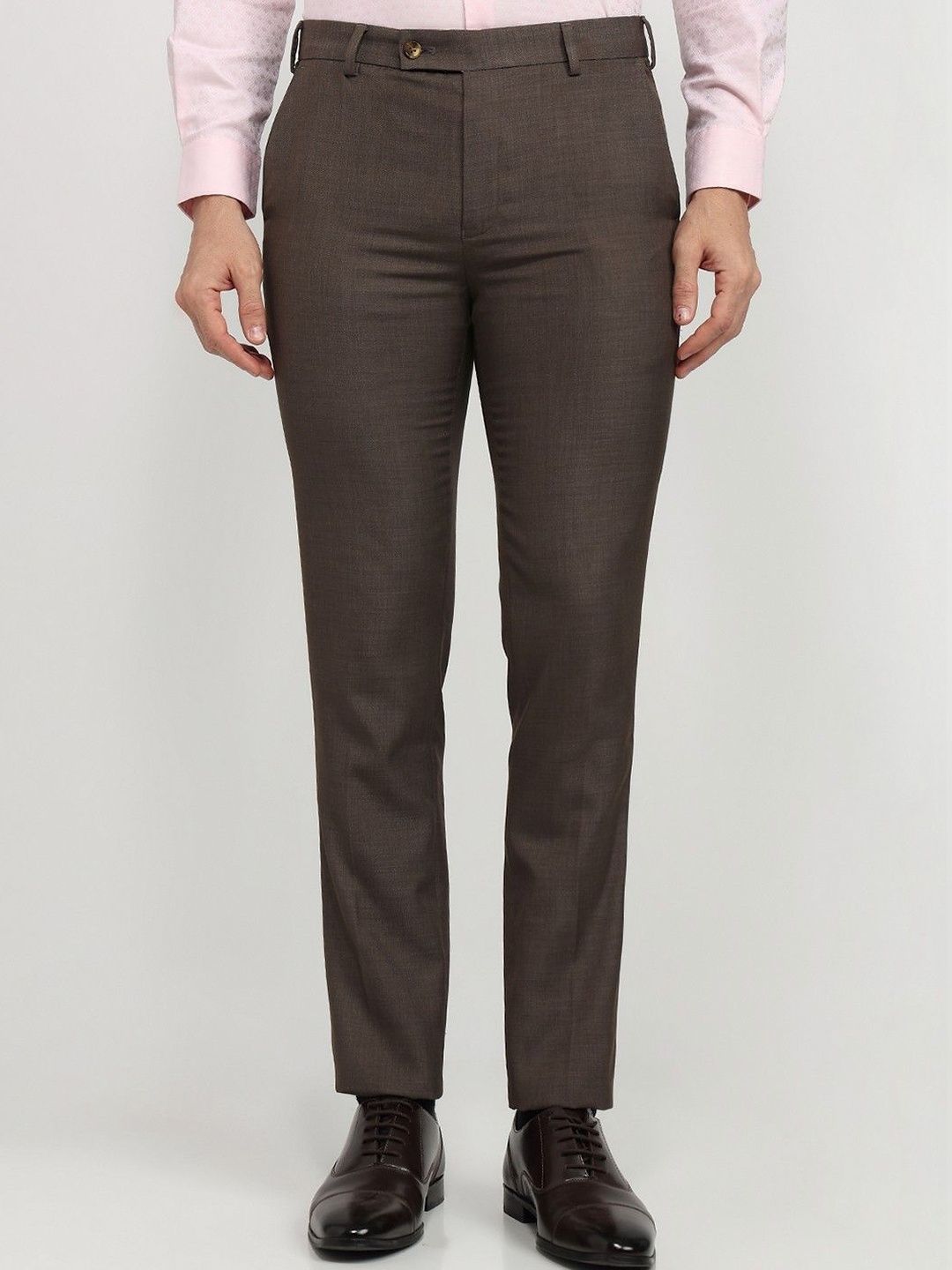 Park Avenue Men Classic Slim Fit Trousers