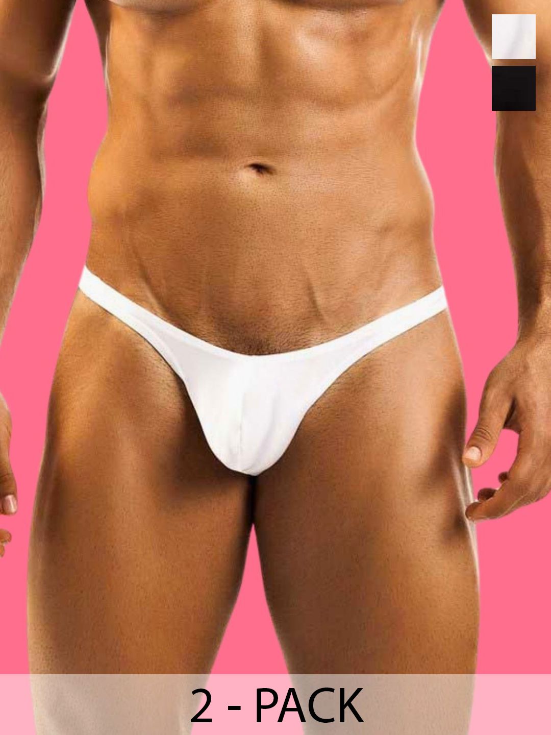 LoveAasan 2 Pcs Ultra Minimal Pouch Thong