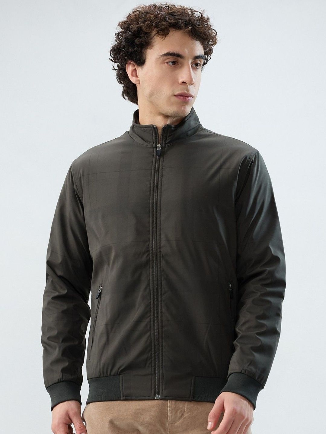 Parx Men Lightweight Bomber Jacket
