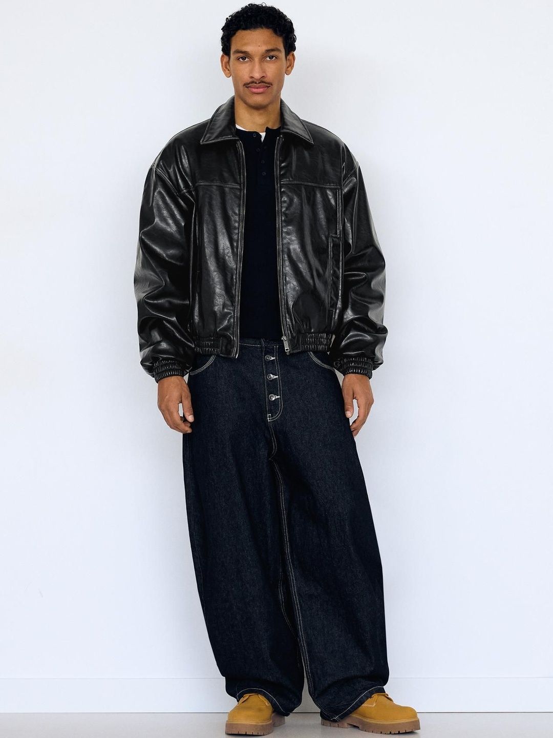 Leather Bomber Jacket - Buy Leather Bomber Jacket online in India