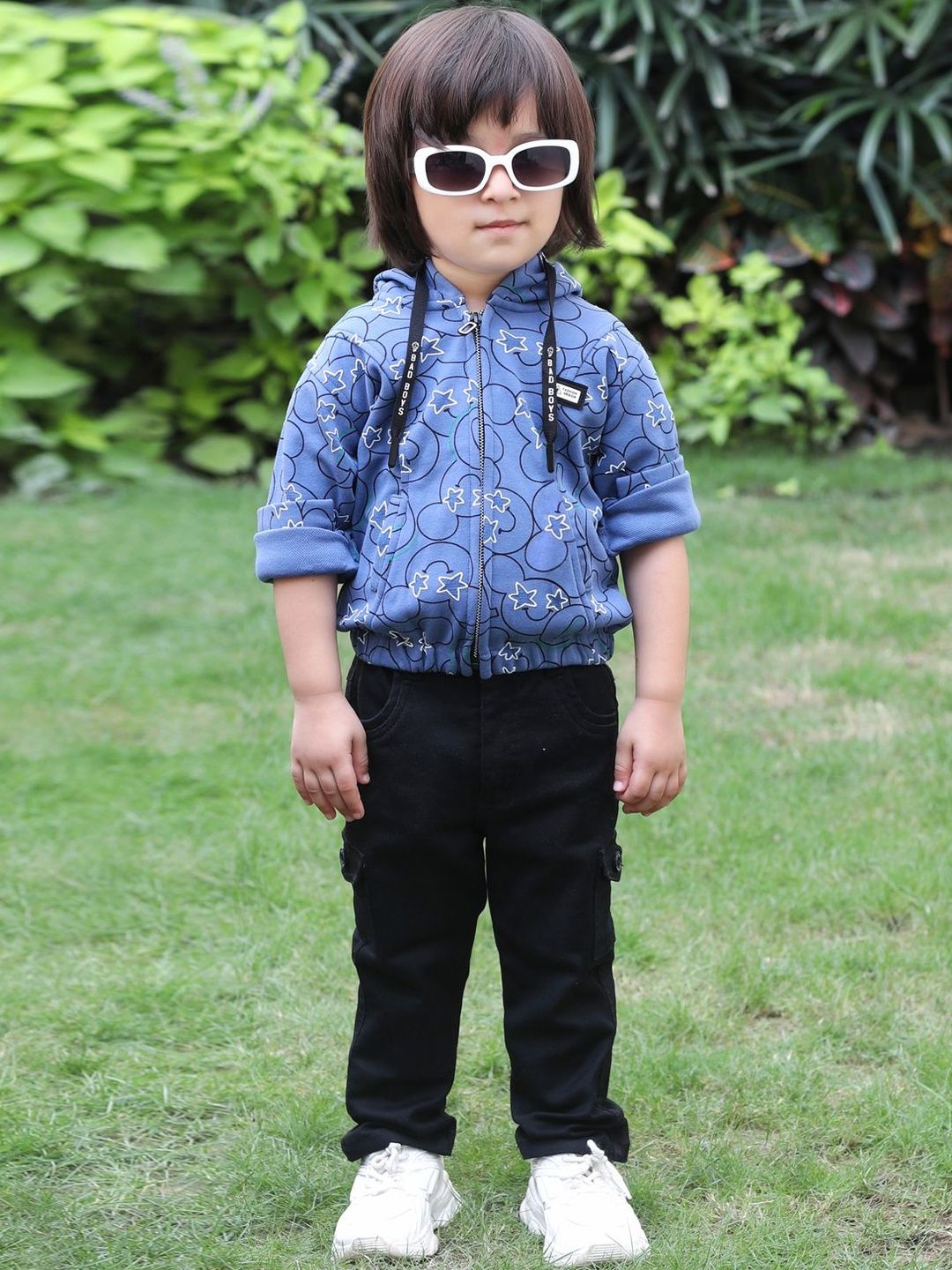 Bad Boys Boys Printed T-shirt with Trousers