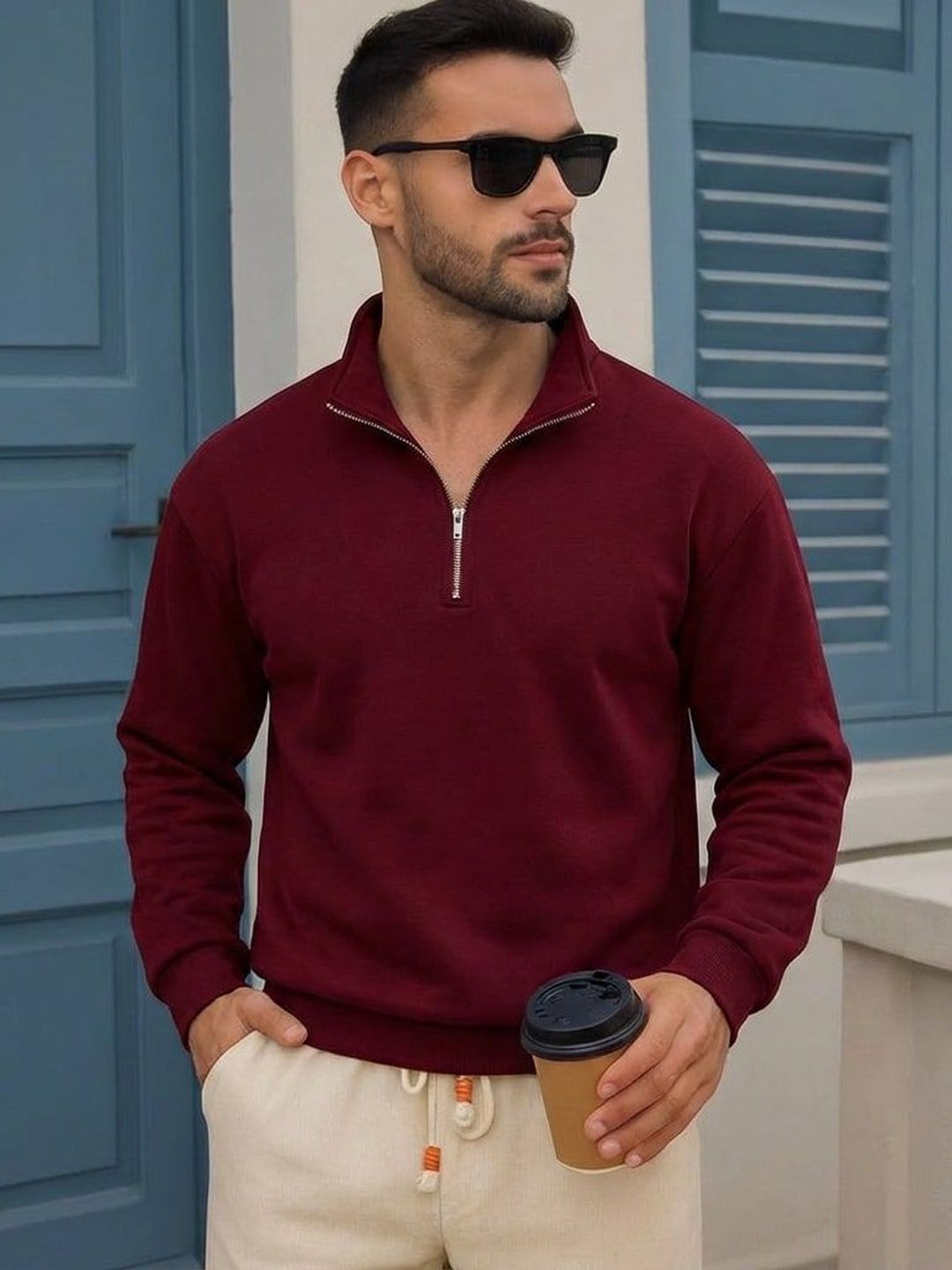 R.Code by The Roadster Life Co. Men Sweatshirt