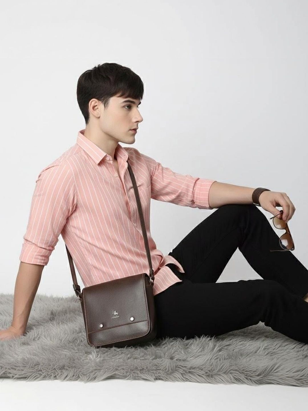 OTUS Men Classic Striped Casual Shirt