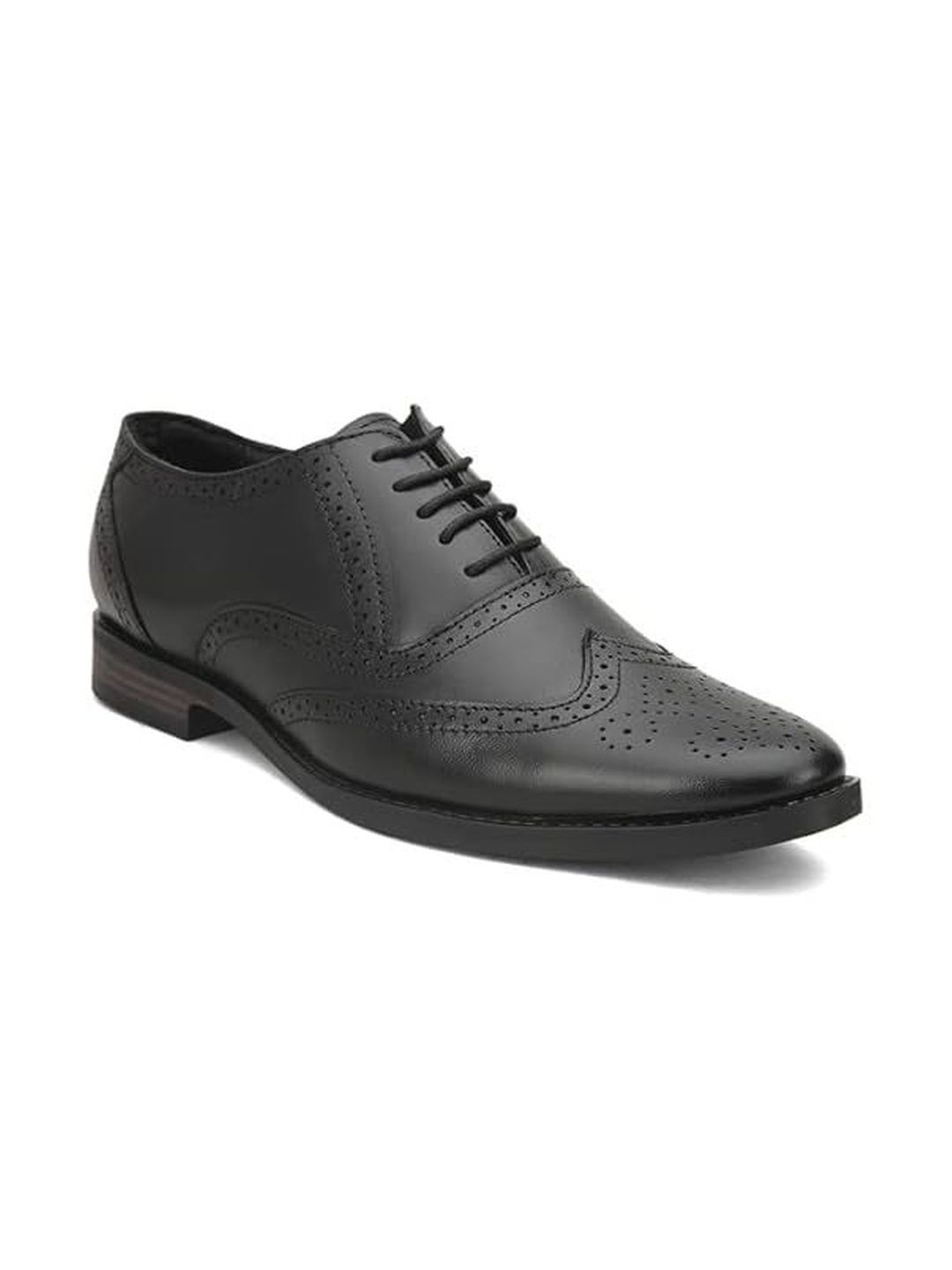 HERE&NOW Men Round Toe Lace-Ups Brogues Formal Shoes