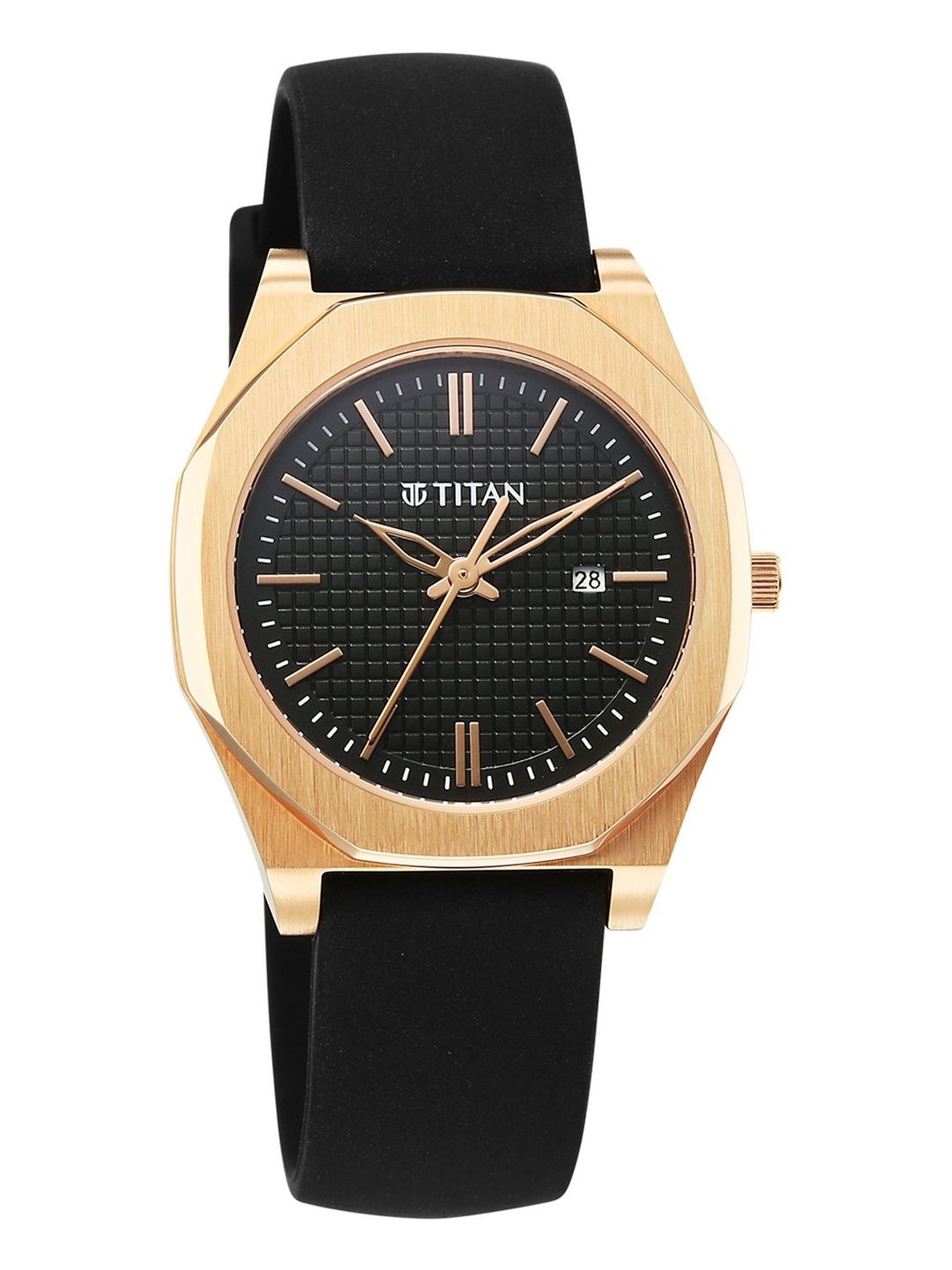 Dial & Straps Analogue Date Aperture Watch 95295WP01