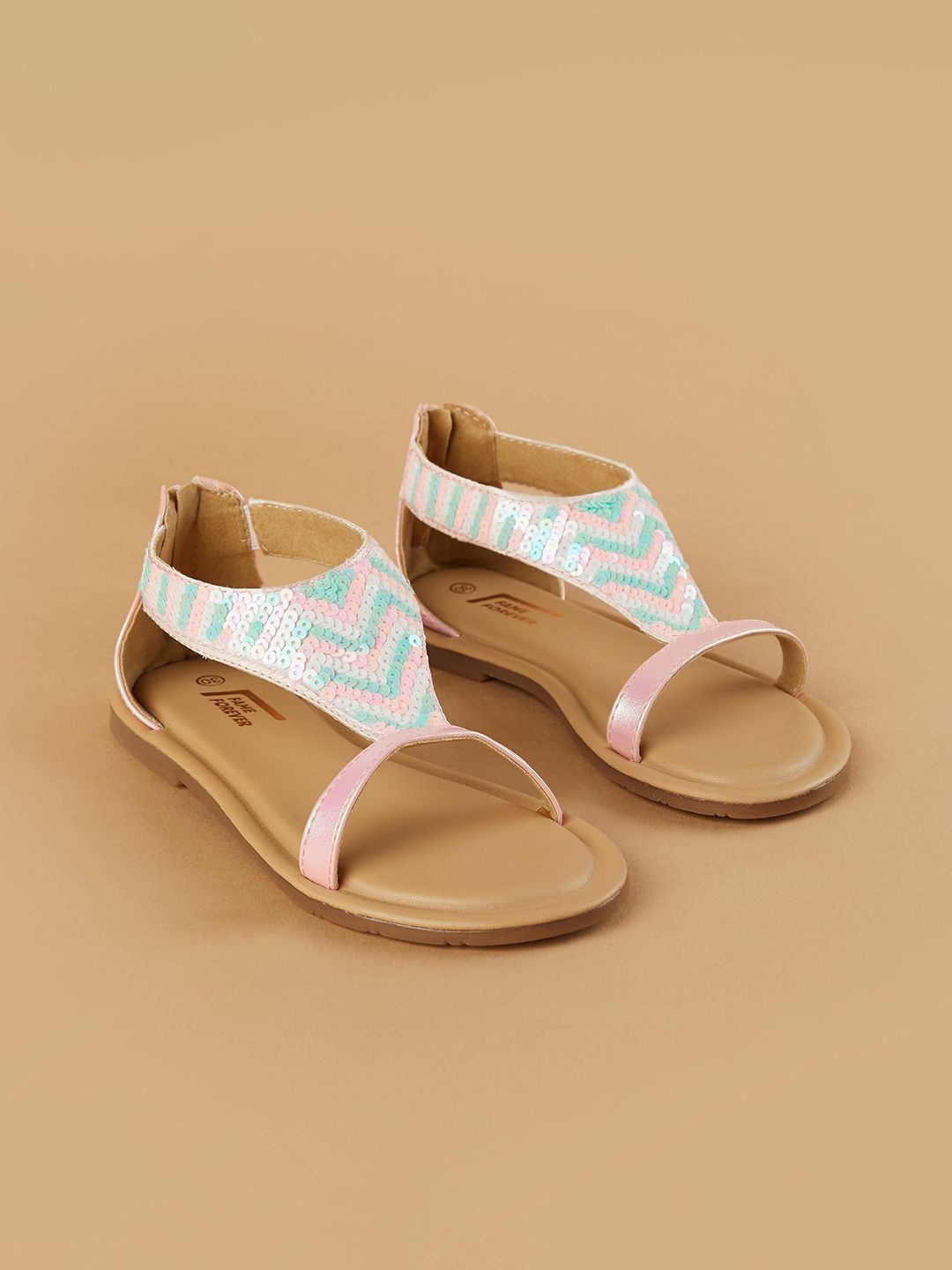 Fame Forever by Lifestyle Girls PU Gladiators Sandals