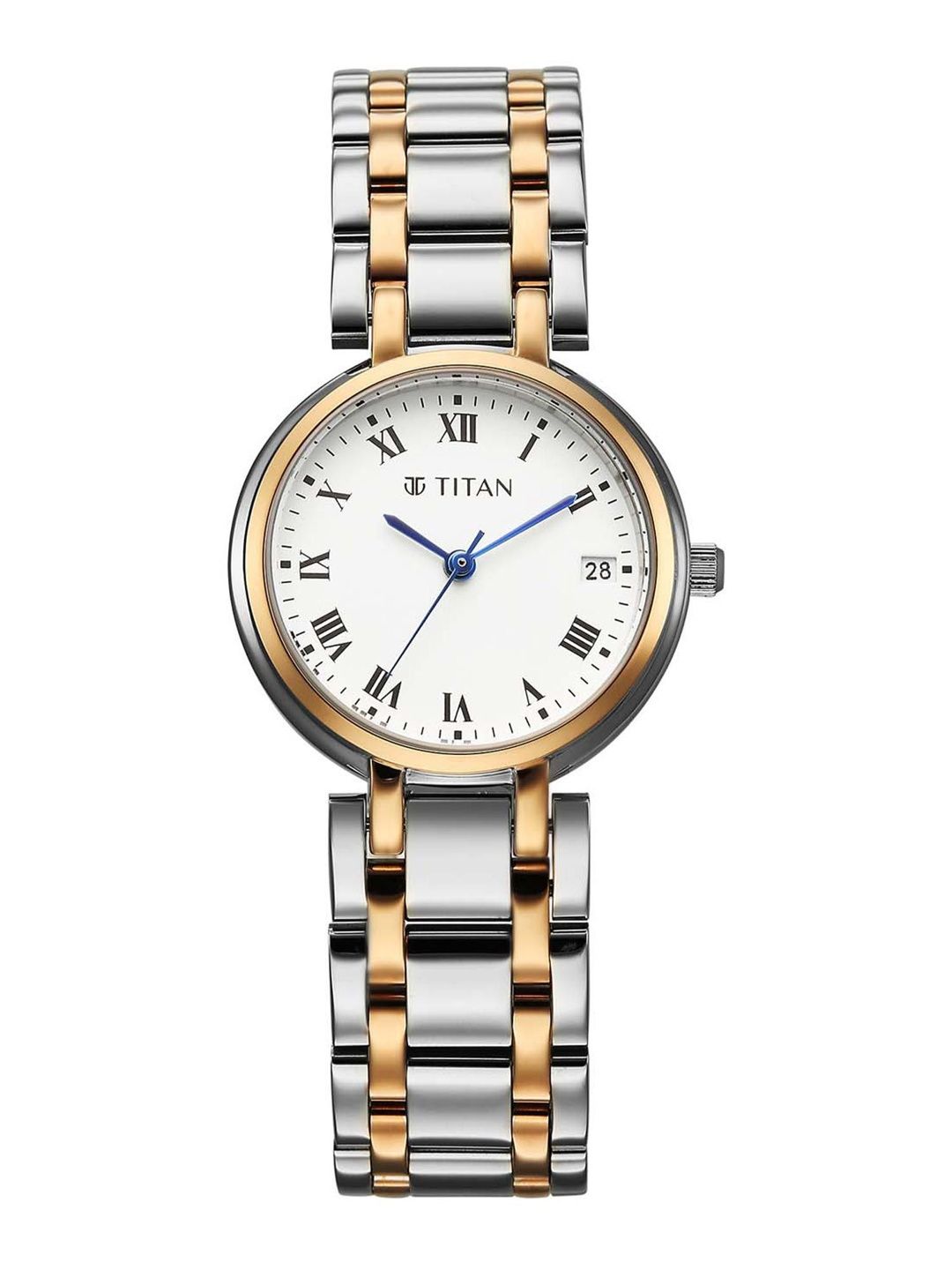 Dial & Bracelet Style Straps Analogue Date Aperture Watch 95370KM01