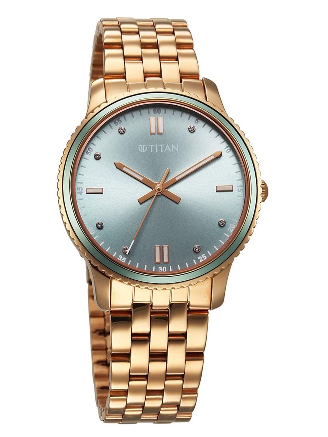 Dial & Stainless Steel Wrap Around Straps Analogue Watch 2766KM01