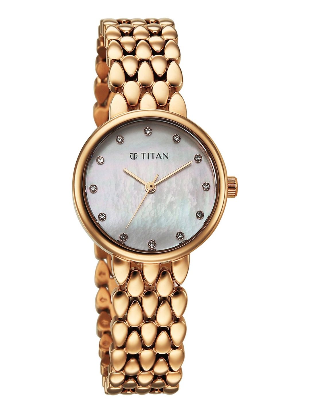 Mother of Pearl Dial & Bracelet Style Straps Analogue Watch 95374WM01