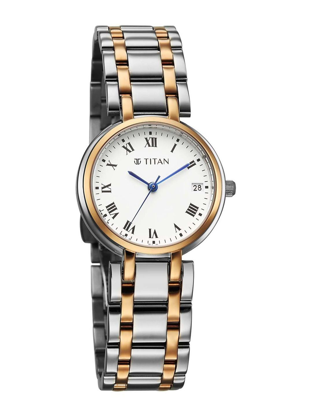Dial & Bracelet Style Straps Analogue Date Aperture Watch 95370KM01
