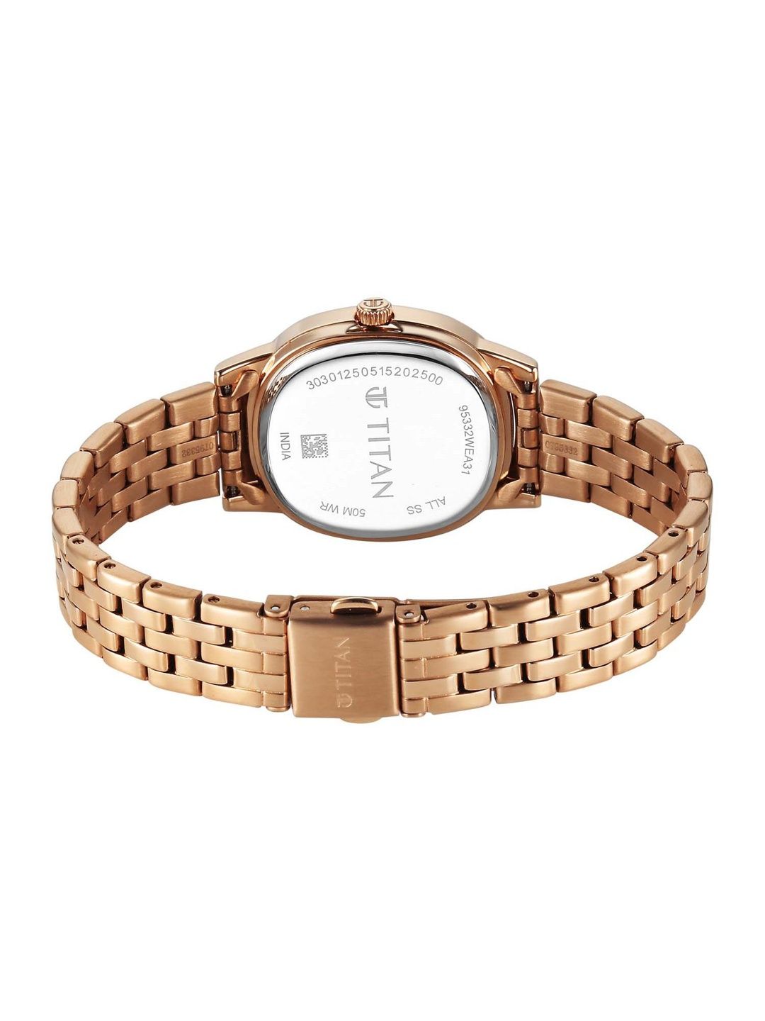 Dial & Stainless Steel Bracelet Style Straps Analogue Watch 95332WM01