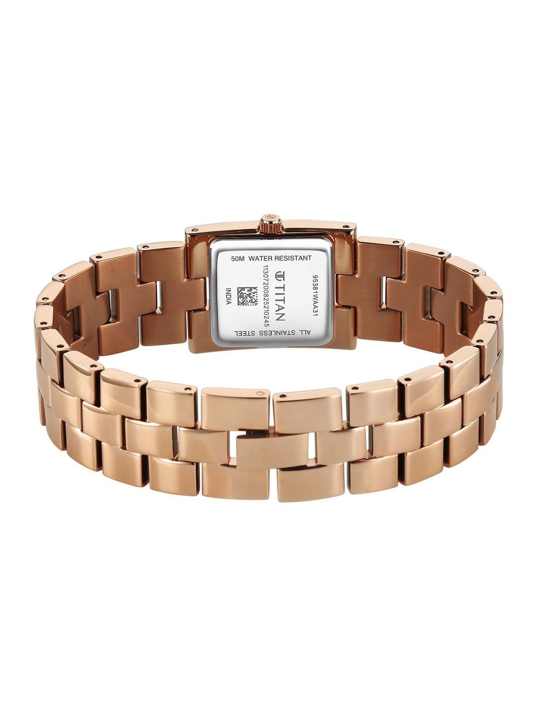 Dial & Stainless Steel Bracelet Style Straps Analogue Watch 95381WM01